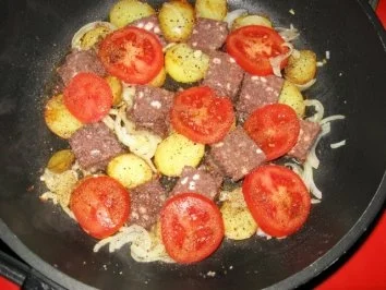 Rezept: Bauernfrühstück spezial meine Art Bild Nr. 4 Bauernfrühstück spezial meine Art - Rezept - Bild Nr. 4