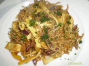 Rezept: Bratnudeln mit Ei Bratnudeln mit Ei - Rezept