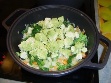 Romanesco Hühnersuppe - Rezept - Bild Nr. 5