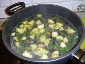 Romanesco Hühnersuppe - Rezept - Bild Nr. 6