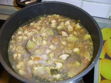 Romanesco Hühnersuppe - Rezept - Bild Nr. 7