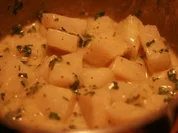 Kohlrabi in Petersiliensauce - Rezept