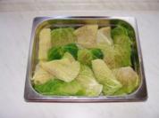 Gefüllte Wirsingröllchen - Rezept