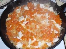 Kabeljaurückenfilet in Karotten-Chilisenf-Orangensoße und Basmatireis - Rezept - Bild Nr. 4