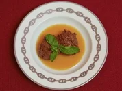 Schokoladenmousse auf Orangenmarmelade (Ralph Morgenstern) - Rezept