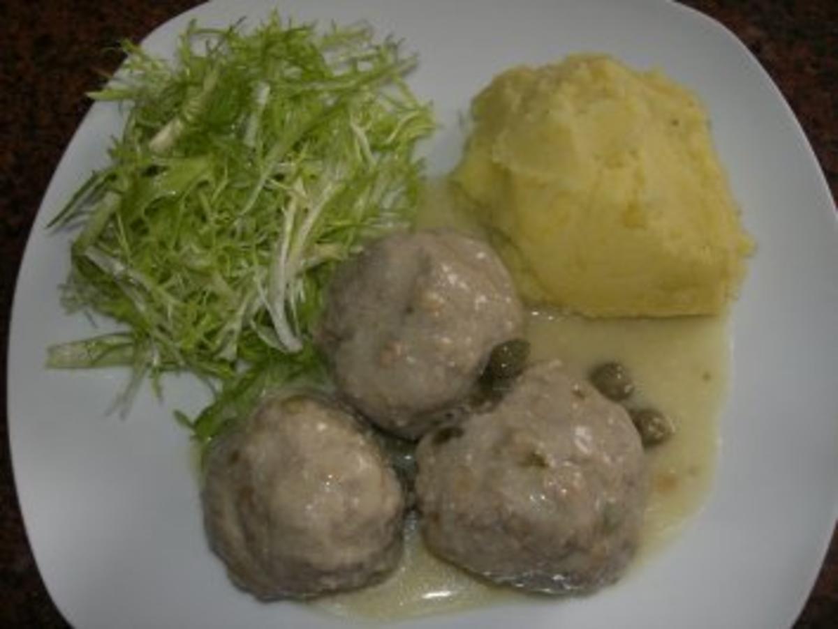 Bilder für Fleisch: KÖNIGSBERGER KLOPSE... an Kapernsauce - Rezept