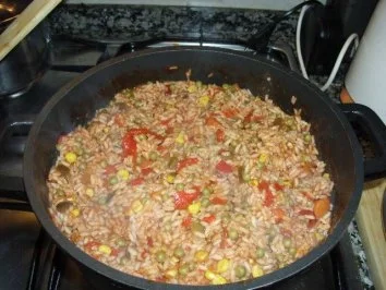 Mediterraner Reis - Rezept