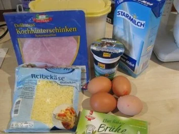 Rezept: Schinken-Käse-Crespelles Bild Nr. 2 Schinken-Käse-Crespelles - Rezept - Bild Nr. 2