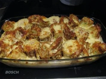 Rezept: Schinken-Käse-Crespelles Schinken-Käse-Crespelles - Rezept