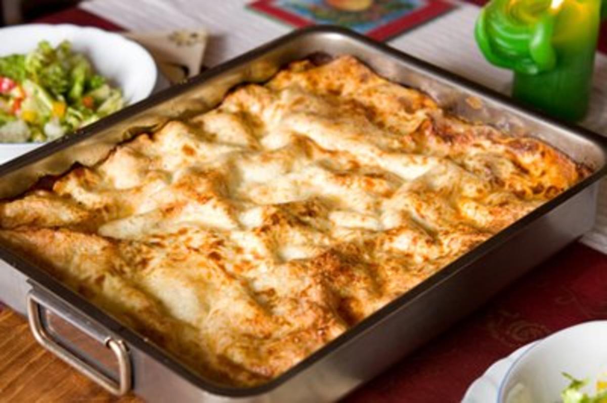 Bilder für Lammsagne mit Lammkeule und Lasagneblätter - Rezept