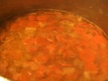 Möhrensuppe mit Goldrand - Rezept - Bild Nr. 2