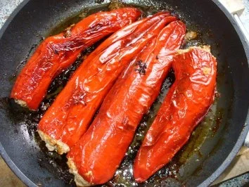 Rezept: gefüllte Spitzpaprikaschoten Bild Nr. 5 gefüllte Spitzpaprikaschoten - Rezept - Bild Nr. 5