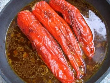 Rezept: gefüllte Spitzpaprikaschoten Bild Nr. 6 gefüllte Spitzpaprikaschoten - Rezept - Bild Nr. 6