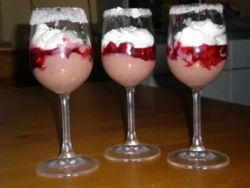 Rezept: Glühweincreme Glühweincreme - Rezept