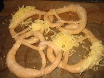 Brotzeit/ Snack: Käsebrezel Reigen - Rezept - Bild Nr. 3