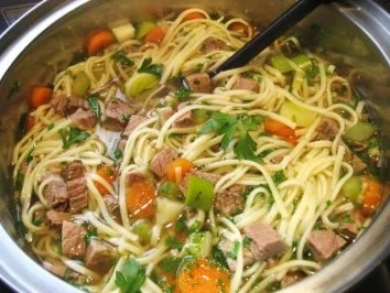 Rezept: Klare Rinderbrühe ... Bild Nr. 6 Klare Rinderbrühe ... - Rezept - Bild Nr. 6