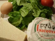 Rezept: Spinat- Ricotta- Nocken mit geschmelzten Tomaten Spinat- Ricotta- Nocken mit geschmelzten Tomaten - Rezept