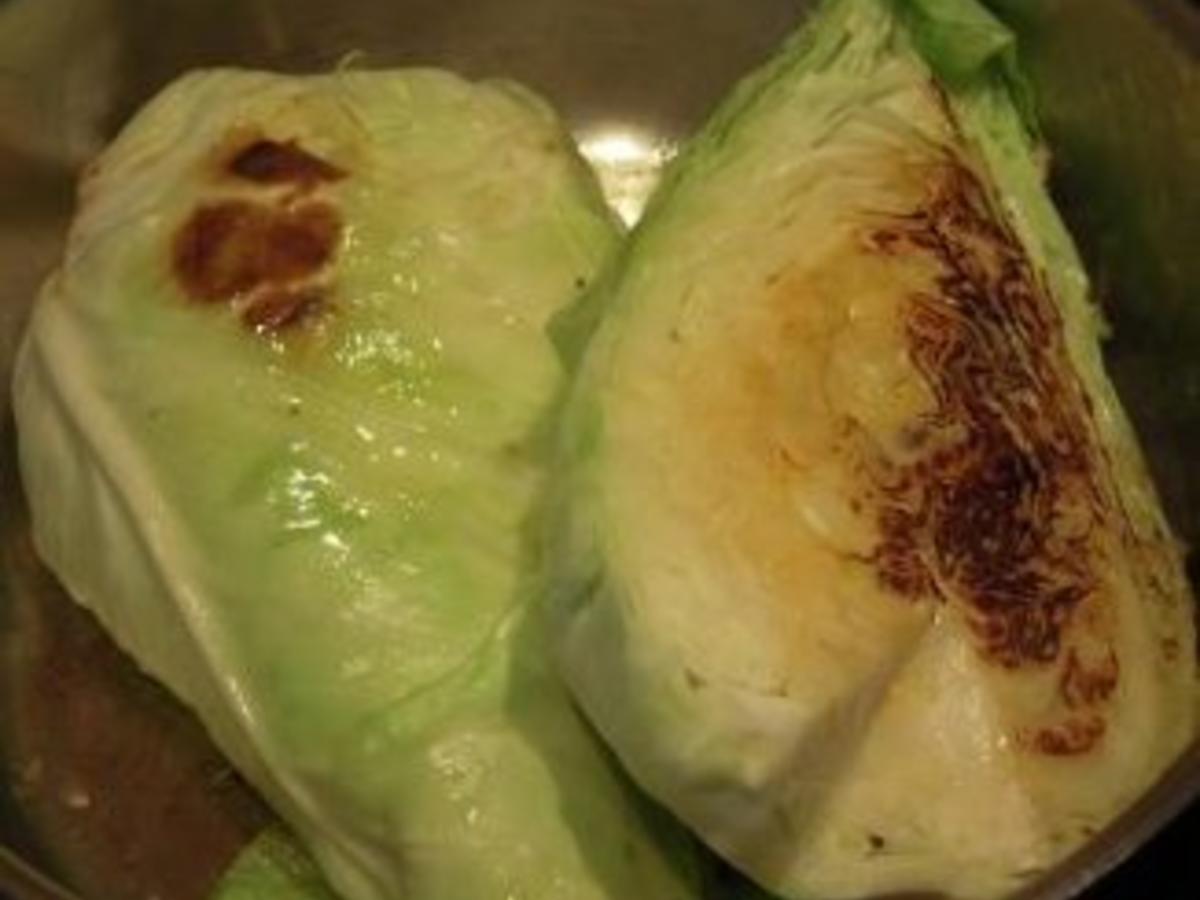 Überbackener, gefüllter Spitzkohl - einfach - von elke42