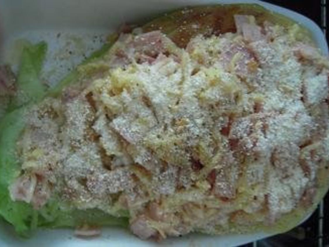 Überbackener, gefüllter Spitzkohl - einfach - von elke42