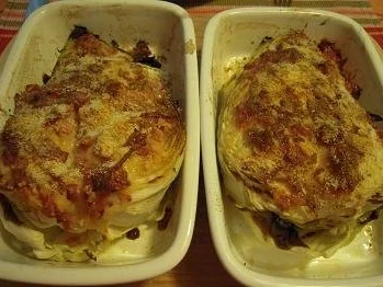 Überbackener, gefüllter Spitzkohl - Rezept - Bild Nr. 8