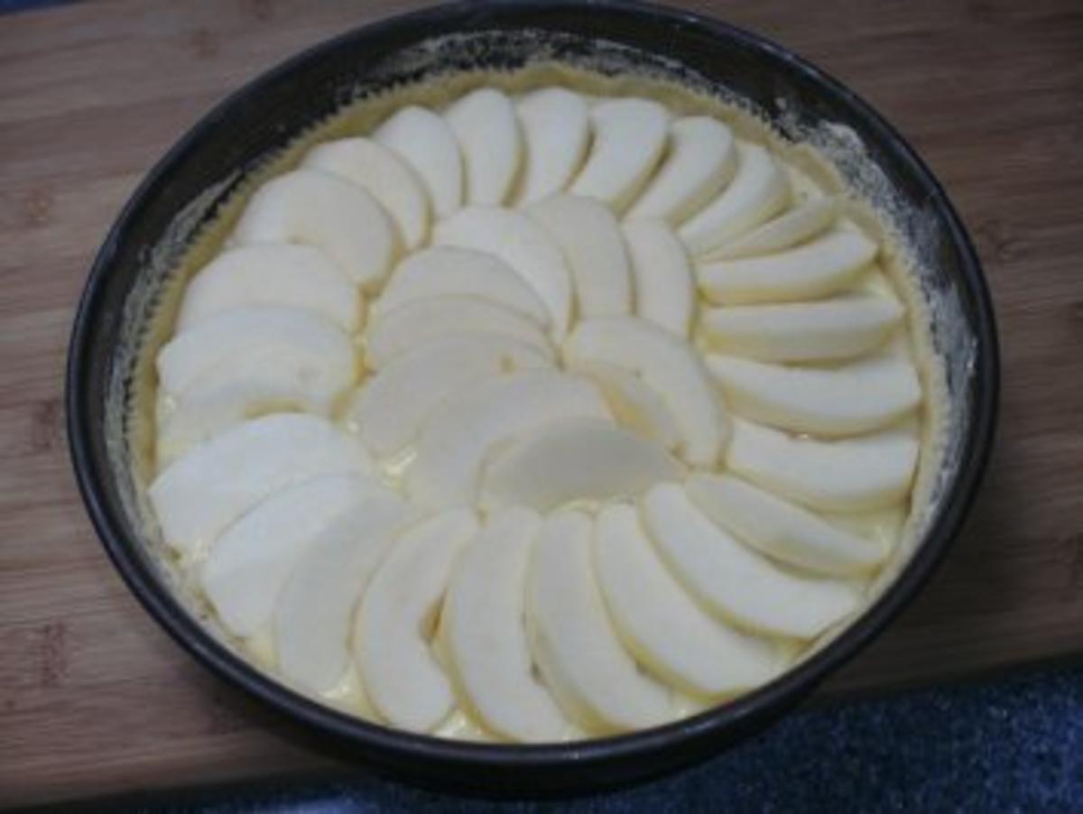 Apfel-Mohn-Kuchen mit Vanillecreme - Rezept - Bild Nr. 4