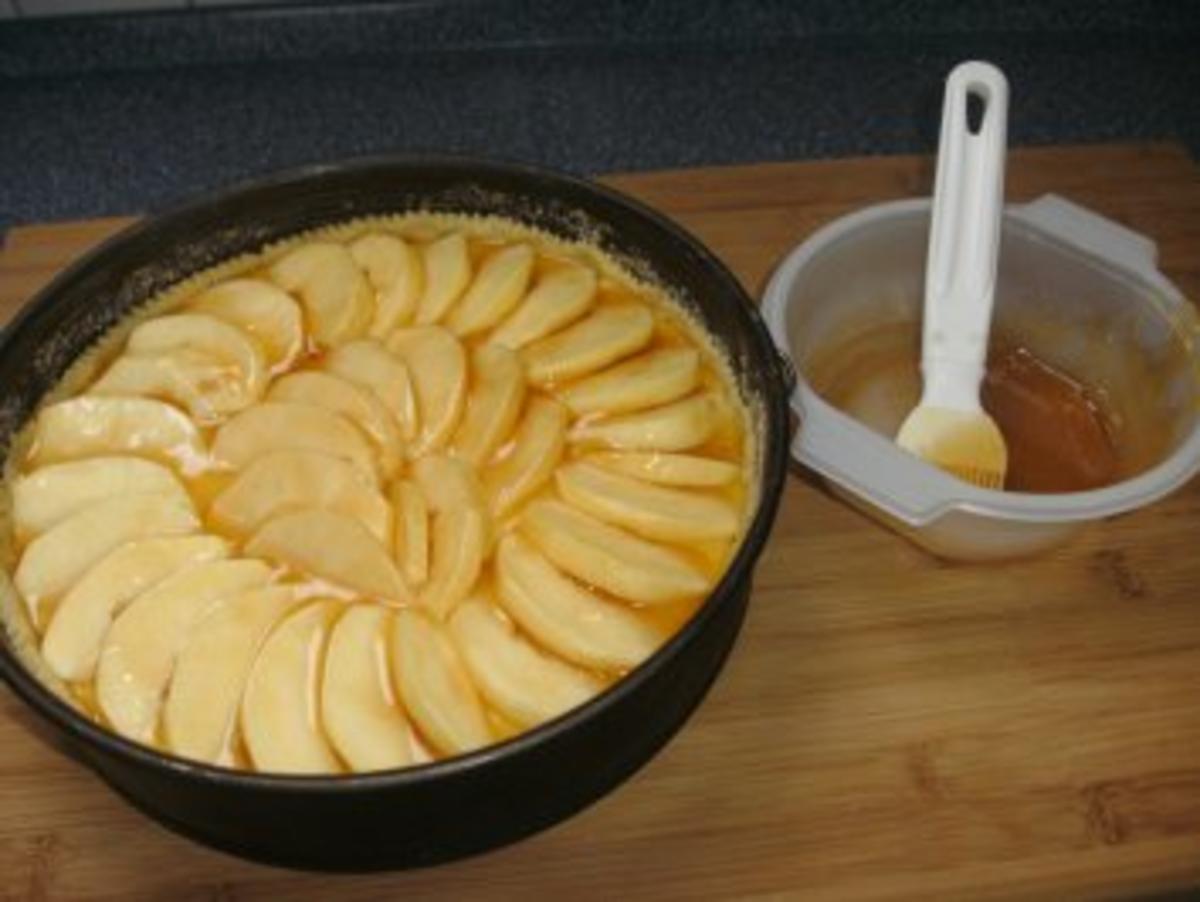 Apfel-Mohn-Kuchen mit Vanillecreme - Rezept - Bild Nr. 5