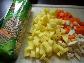 Rezept: Linsensuppe Bild Nr. 2 Linsensuppe - Rezept - Bild Nr. 2