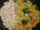 Bunte Hähnchenpfanne - Rezept