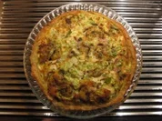 Garnelen-Lauchzwiebel-Quiche - Rezept