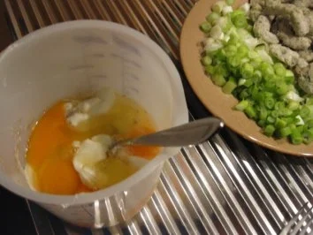 Garnelen-Lauchzwiebel-Quiche - Rezept - Bild Nr. 4