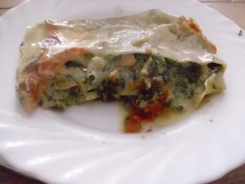 Rezept: Spinat-Lachs-Lasagne Spinat-Lachs-Lasagne - Rezept