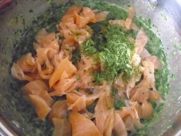 Rezept: Spinat-Lachs-Lasagne Bild Nr. 7 Spinat-Lachs-Lasagne - Rezept - Bild Nr. 7