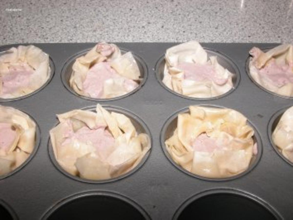 Schweinefilet mit Lebkuchensauce und Steinpilz-Muffins - Rezept - Bild Nr. 2