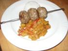 Hackbällchen indische Art - Rezept