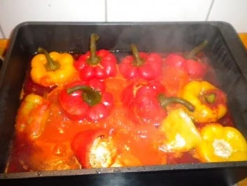 Rezept: Paprika gefüllt Paprika gefüllt - Rezept