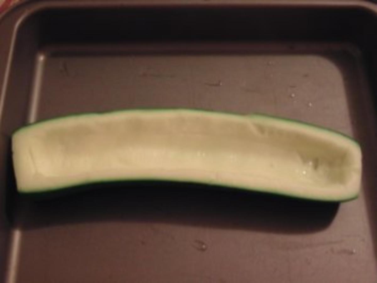 Zucchini mit Hirse-Gemüse-Füllung - Rezept - Bild Nr. 3