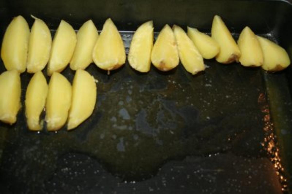 Kartoffelwedges oder Farmkartoffeln - Rezept - Bild Nr. 3
