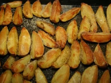 Rezept: Kartoffelwedges oder Farmkartoffeln Bild Nr. 5 Kartoffelwedges oder Farmkartoffeln - Rezept - Bild Nr. 5