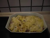 Wurst - Wirsing-Auflauf - Rezept