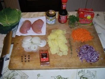 Rezept: Hühnerbrüste mit Kräuter - Senfmantel in Alufolie Bild Nr. 3 Hühnerbrüste mit Kräuter - Senfmantel in Alufolie - Rezept - Bild Nr. 3