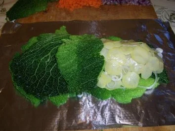 Rezept: Hühnerbrüste mit Kräuter - Senfmantel in Alufolie Bild Nr. 10 Hühnerbrüste mit Kräuter - Senfmantel in Alufolie - Rezept - Bild Nr. 10