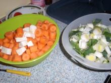 Gemüsesuppe mit Rindfleisch und selbstgedrehte Hackfleischklöße - Rezept