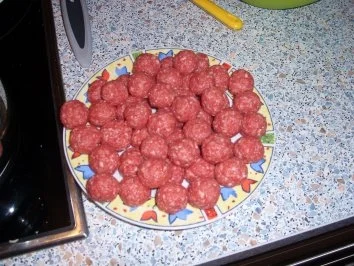 Rezept: Gemüsesuppe mit Rindfleisch und selbstgedrehte Hackfleischklöße Bild Nr. 2 Gemüsesuppe mit Rindfleisch und selbstgedrehte Hackfleischklöße - Rezept - Bild Nr. 2