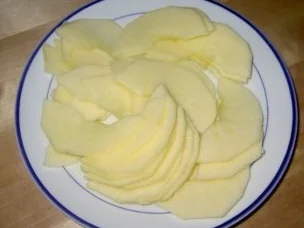 Apfel-Marzipan-Teilchen mit Eierlikörsahne - Rezept - Bild Nr. 5