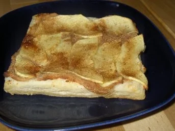 Apfel-Marzipan-Teilchen mit Eierlikörsahne - Rezept - Bild Nr. 11