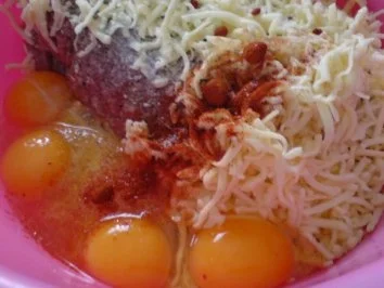 Rezept: Hackbraten vom Blech Bild Nr. 4 Hackbraten vom Blech - Rezept - Bild Nr. 4