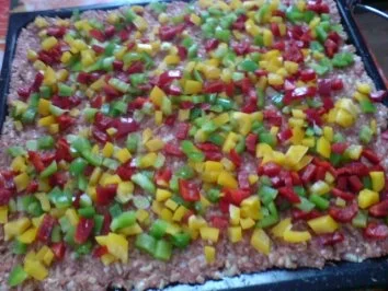 Rezept: Hackbraten vom Blech Bild Nr. 13 Hackbraten vom Blech - Rezept - Bild Nr. 13