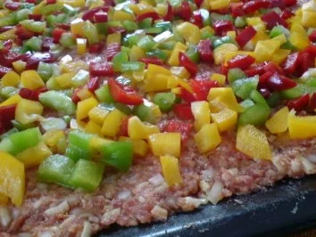 Rezept: Hackbraten vom Blech Bild Nr. 14 Hackbraten vom Blech - Rezept - Bild Nr. 14