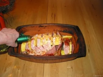 Ananas-Kassler mit Sauerkraut und Pü - Rezept - Bild Nr. 9