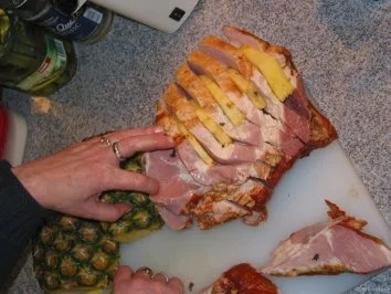 Ananas-Kassler mit Sauerkraut und Pü - Rezept - Bild Nr. 2